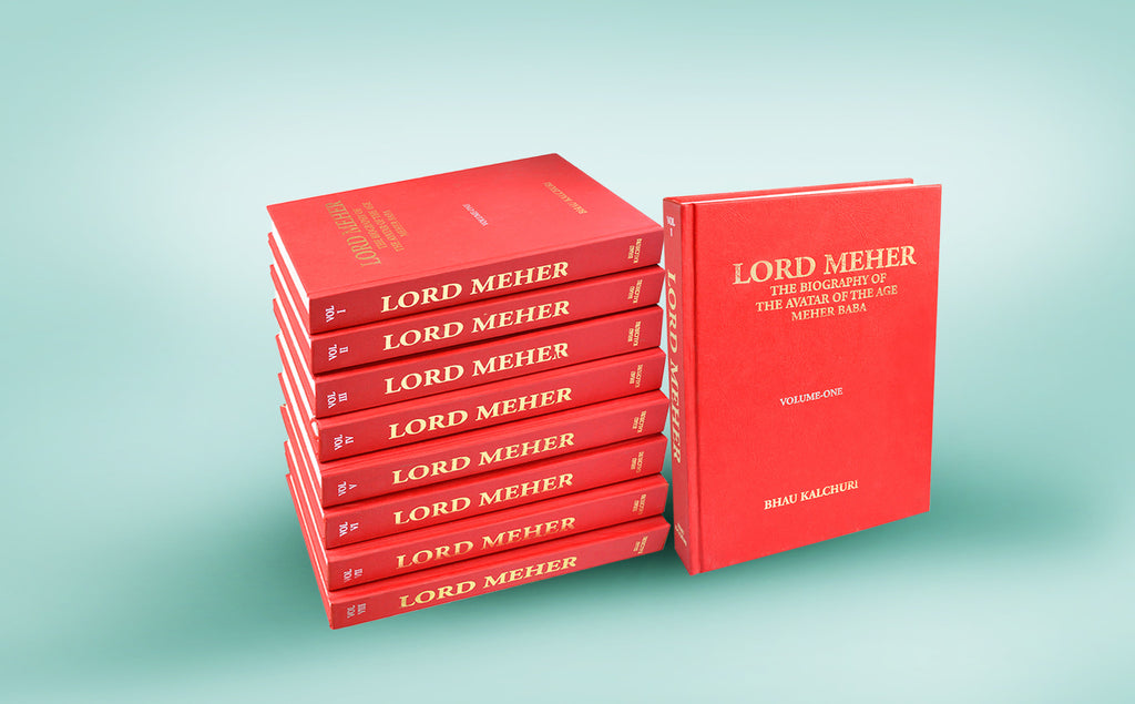 LORD MEHER - Set of 8 volumes By Bhau Kalchuri (HC) - Meher Book House